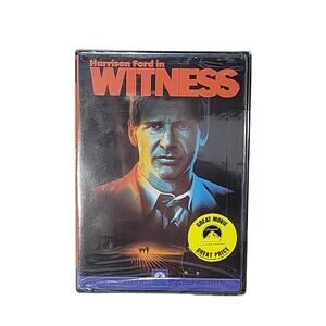 Witness DVD Movie, Widescreen Collection, Brand New/Sealed